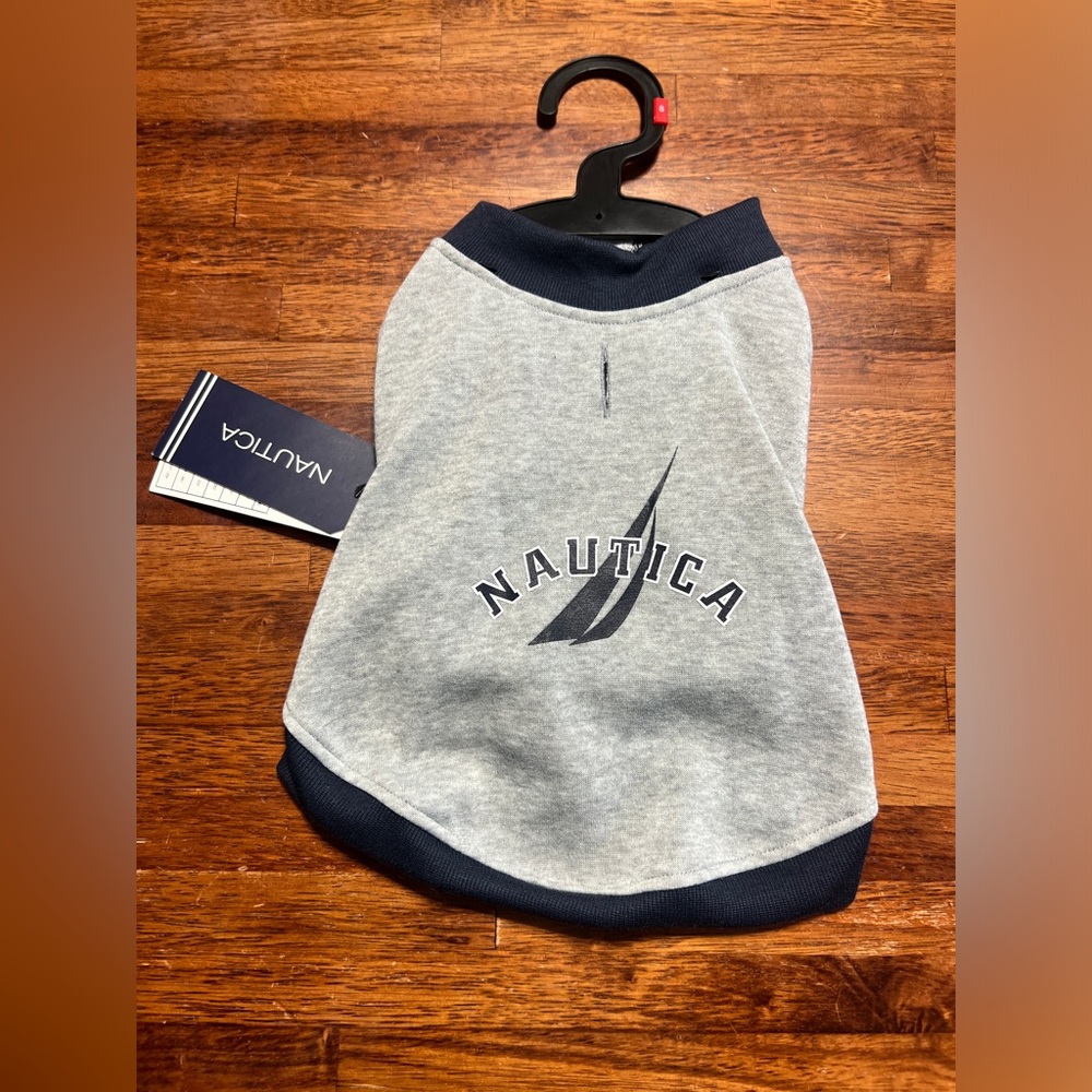 New Nautica Dog Sweater Small